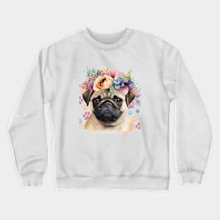 Dog saying Cute me ,brafdesign Crewneck Sweatshirt